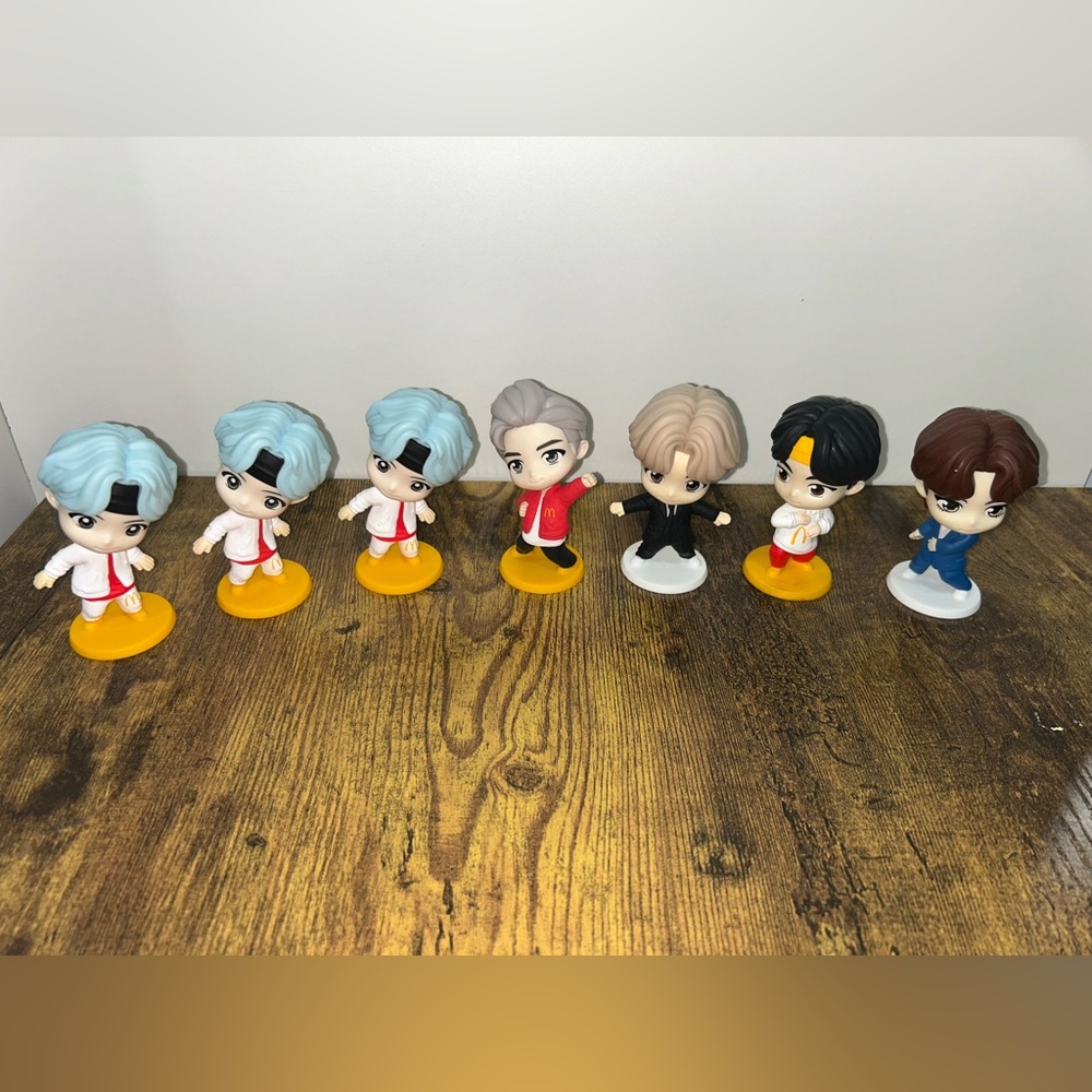 BTS McDonald’s Collectables